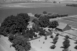 Aerial View of the Farm